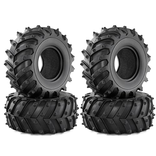 RC�r�[�h���b�N�^�C���p�[�c For Axial For SCX10 For TRX4 1/10 2. �C���`�n�C�O���b�v�S���z�C�[���^�C�� RC �N���[���[ 128 �~�����[�g���A�b�v�O���[�h�p�N���C�~���O���f���p�t�H�[�}���X