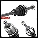 A-Premium CV Axle Drive Shaft Assembly Compatible with Polaris Ranger 4x4 500/XP 700 2005-2007, Ranger 6x6 700 EFI 2006-2007, Ranger 4x4 700 2007, Front Left or Right, Replace# 1332423