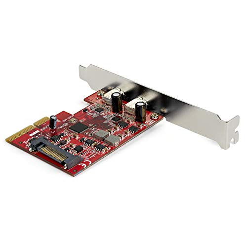 StarTech.com Tarjeta Adaptadora PCI Express de 2 Puertos USB-C 3.2 Gen 2 (10Gbps) - Chipset ASM3142 - Hub Interno USB Tipo C (PEXUSB312C3) - imagen 2