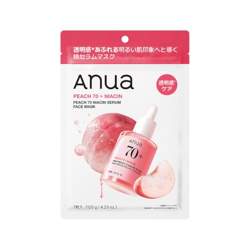 アヌア 桃70ナイアシン デイリーマスク