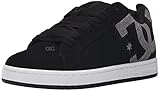 DC Men's Court Graffik SE Skate Shoe,Black Dark Used,7 M US