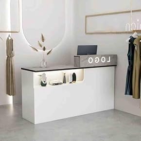 チエさま専用　多機能受付カウンター ホワイト⭐️新品未開封 Amazon.co.jp: 受付カウンター - 受付・応接家具: 文房具