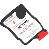 diroya ISINK2 Fluorescent Red Ink Cartridge for Neopost IS-200, IS-240, IS-280, Quadient Hasler IM-200, IM-240, IM-280 Franking Machines, 42ml, 4200 Impressions, 4145144H