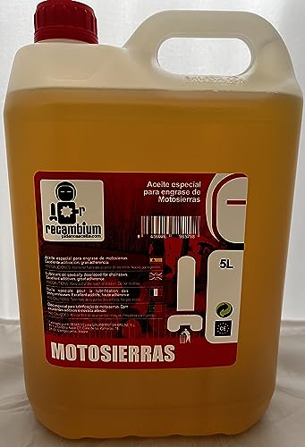 Aceite Recambium Motosierras - 5 Litros