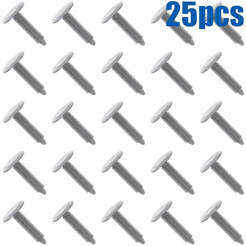 Image of 25pcs 19 /64 inch Fender Liner & Mud Flap Retainer Clip for Ford W701855-S300 Edge Explorer Focus Taurus Aviator MKS MKX Mercury Mountaineer 2000-2019