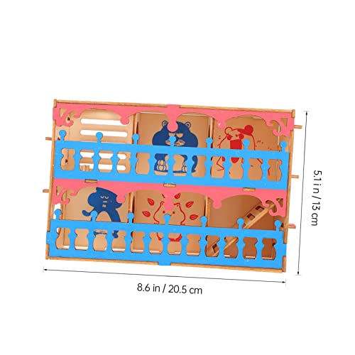 LIFKICH 2 Peças De Brinquedo Para Hamster Brinquedos Para Pequenas Criaturas Brinquedos Para Hamster
