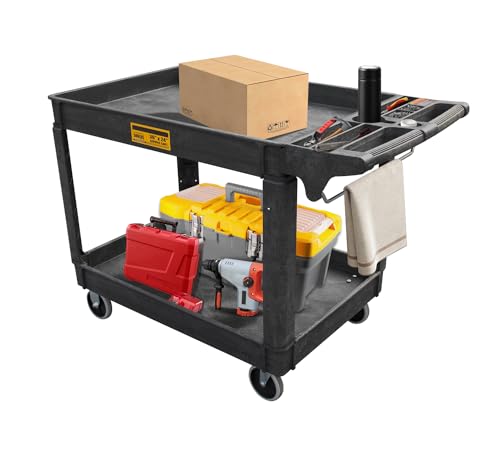 HPDMC 500 lbs Capacity Service Utility Cart, 36'' x 24''