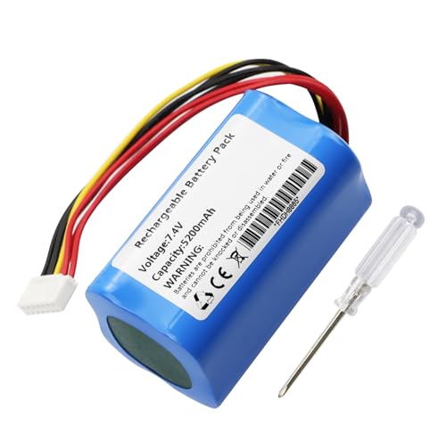 ANTIEE 5200mAh Batería Compatible con Sony SRS-XB40 SRS-XB41 Portable Bluetooth Speaker， Replacement for ID659B ID770 JD770B 7.4V