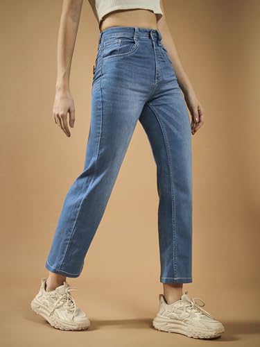 Image of Dolce Crudo High Rise Wide Leg Jeans for Women