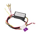 YUNPINGCAR Contrôleur LED de voiture Lampe de feux diurnes 3A Fusible en ligne DRL Interrupteur marche/arrêt automatique Relais contrôleur 12 18 V pour accessoires de voiture (1 pièce)