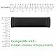 Geekria Kopfbandpolster aus Schaffell, kompatibel mit Sennheiser HD800, HD800S, HD820, HD8XX Kopfhörern, Ersatzband-Reparaturteil (schwarz)