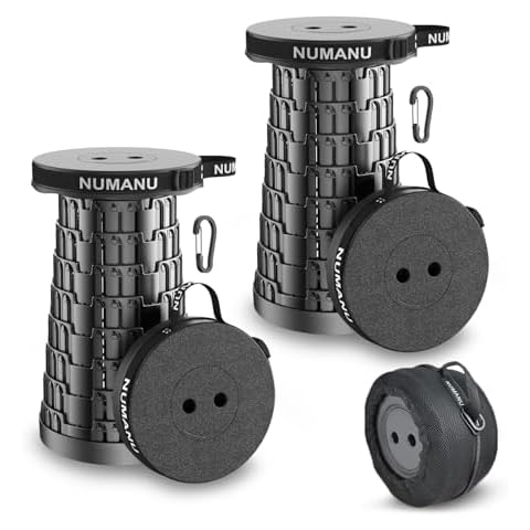 NUMANU 2-Pack Upgraded Collapsible Stool Cover