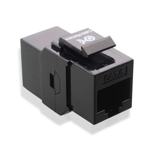 Cable Matters Ul Listed 5-Pack Rj45 Keystone Jack Coupler Gender Changer In Black #TOP2