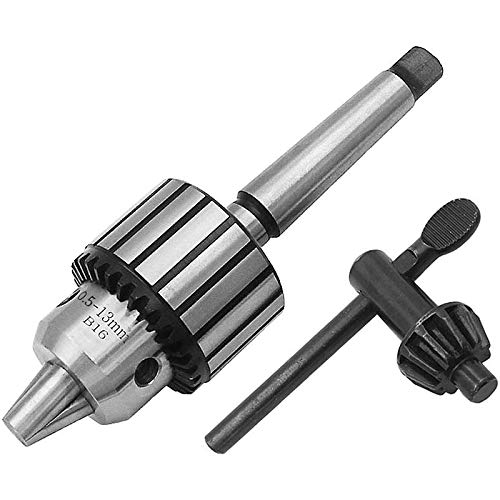 Mandrin de fraisage MT2 B16 outil de perçage avec queue plate robuste 0,5-13 mm