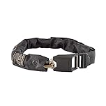 Hiplok Gold Wearable Bike Chain with Lock & 3 Keys - Black. 85cm Chain for Bicycle Lock. Lightweight & Wearable. Sold Secure Gold. 10 Yr Warranty