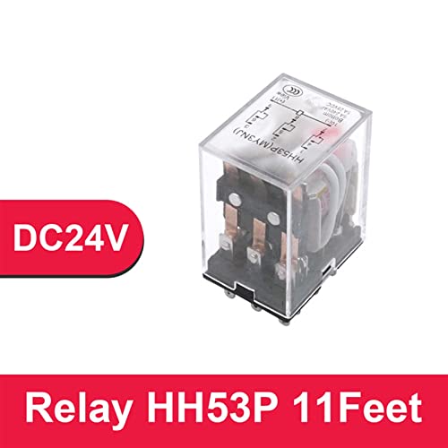 Relé intermedio electromagnético para control de automatismos DC 6V 2