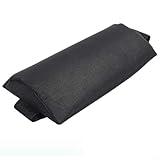 Pumixiy Cojín ergonómico para el cuello para sillas plegables, cómoda almohada de apoyo para la cabeza, almohada portátil para playa, cojín duradero para exteriores, viaje compacto
