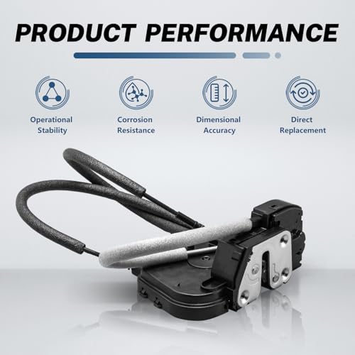 Image of KELOKE Door Latch Lock Actuator Compatible with Kia Sportage 2011 2012 2013 2014 2015 2016, Rear Right Passenger Side, Replace# 81420-3W000 814203W000