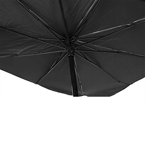 Guarda-sol dobrável confiável à prova d'água para carro, guarda-sol para carro, pára-brisa dianteir