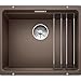 Price comparison product image BLANCO ETAGON 500-U | SILGRANIT sink in café | Installation type: undermount installation | For 60 cm wide base cabinets | Well thought-out system concept with versatile ETAGON rails | [53x46x21.2 cm]