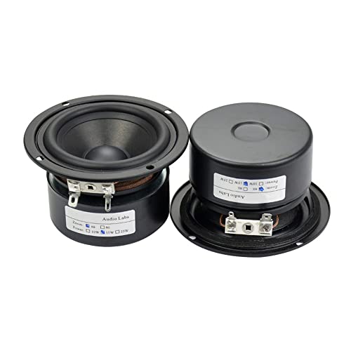 JINGERL 2 PC 3インチ15W HifiスピーカーフルレンジベースサブウーファーTweeter. DIY.ホームシアタースピーカーシステムオーディオスピーカー
