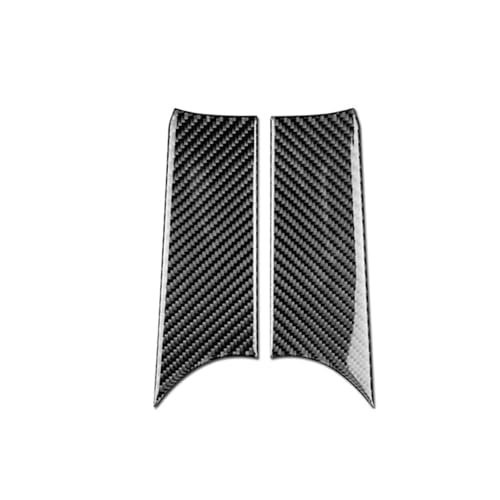 Autocollants de garniture de poignée en fibre de carbone style voiture Mini Cooper F56