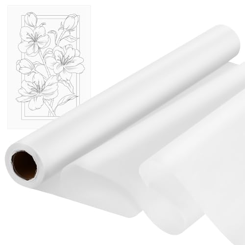 Papel de calco blanco FELTECHELECTR en rollo suave para mesas de dibujo y caligrafía