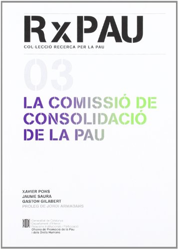 Portada de Rxpau 3. La Comissio de Consolidacio de la PAU