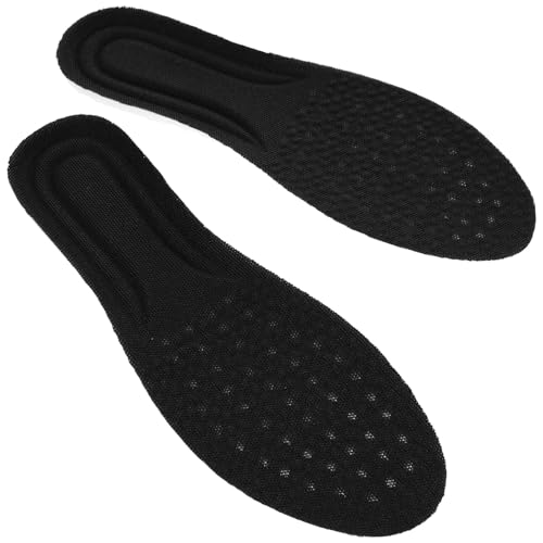 PartyKindom Atmungsaktive Schweißabsorbierende PU Einlegesohlen mit Polsterung Gepolsterte Sportschuhe Einlagen für Damen und Herren Rutschfeste Laufsohlen zur Fußpflege