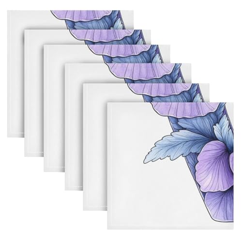 Servilletas de tela cuadradas 20x20 pulgadas, pack x6 miniatura 1