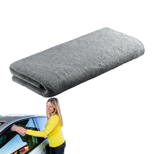 Generisch Toallas de lavado de coche, paño de limpieza de uso general, paño de microfibra de cuidado en seco, para vehículos de automóvil, SUV, espejo, ventana, casa, cocina, interior, exterior