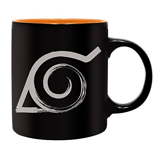 Naruto Shippuden - Keramik Tasse - Konoha Logo - Geschenkbox Cover