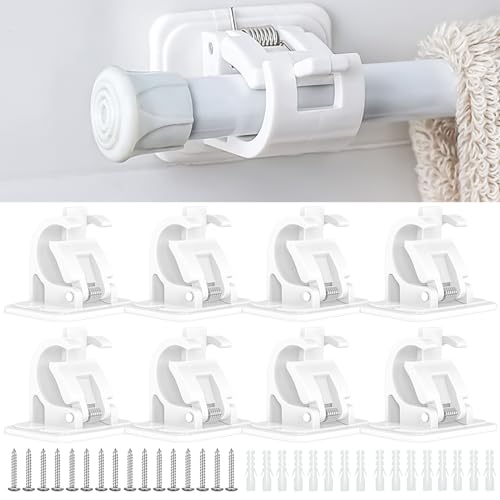 VIEVRE 8 Stück Gardinenhaken Selbstklebend,Gardinen Halterung Ohne Bohren,Gardinenstangen Halterung Selbstklebend,Stangenhalterung für Gardinenstange Ohne Bohren Vorhängen Oder Handtuchstangen VIEVRE 8 Stück Gardinenhaken Selbstklebend,Gardinen Halterung Ohne Bohren,Gardinenstangen Halterung Selbstklebend,Stangenhalterung für Gardinenstange Ohne Bohren Vorhängen Oder Handtuchstangen