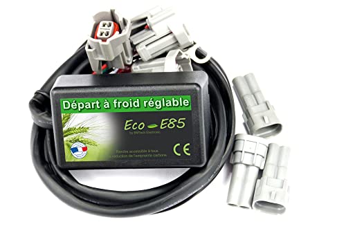 KIT Ethanol E85-3 CYLINDRES, ECO-E85 (connecteurs Nippon Denso) Flex Fuel KIT, KIT DE Conversion BIOETHANOL E85 - Compatible avec Peugeot, Citroën, Renault, Audi Cover