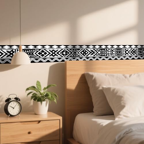 Image of Nuxovilar Silver Gray Metallic Peel Stick Wall Border PVC 3.94x16.4' | Wall Trim, Molding Decal, Peel Stick Border, Adhesive Frame, for Bedroom, Kitchen, Living Room (Industrial Gray)