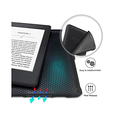 Capa Kindle Paperwhite 11ª geração (2021) tela 6.8 polegadas - Berço em Silicone (Lâmpadas)