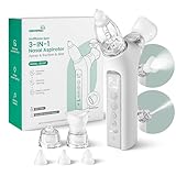 GROWNSY SniffEase Spa 3-in-1 Nasal Aspirator for Baby – Spray, Suction & Mist, Hospital-Grade Powerful...