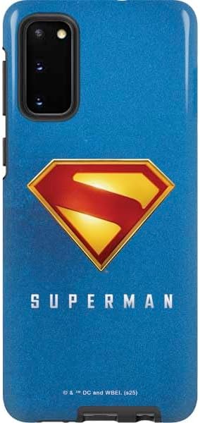 Skinit Pro Phone Case Compatible with Galaxy S20 - Officially Licensed Superman 2025 Classic Superman Shield Emblem Design