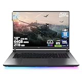 ASUS ROG Strix G18 G815 Gaming AI Laptop | 18" 2.5k IPS 240Hz (100% DCI-P3, 3ms) | Intel 24-Core Ultra 9 275HX | 64GB DDR5 2TB SSD | GeForce RTX 5060 | RGB Backlit Wi-Fi7 Win11 Pro w/DLCA Accessory