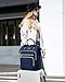 LOVEVOOK Laptop Backpack for Women, 17 inch Womens Backpack for School College with USB Port & Anti-theft Zipper, Large Computer Laptop Rucksack Casual Daypacks for Business Travel, Navy Blue