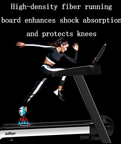 Image of Folding Treadmills Professional Household Electric Treadmill, Foldable Portable Weight Loss Fitness Walkinghine