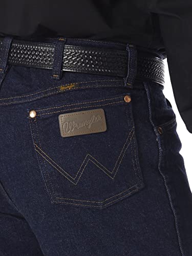Wrangler Men's Western Regular Boot Cut Jean,Navy Stretch,30x30