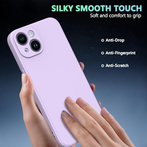 Image of for iPhone 15 Plus Case Purple, Scratch Resistant with Soft Touch, Slim Thin Phone Cover for iPhone 15 Plus 6.7 inch