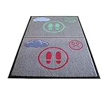 Felpudo desinfectante Calzado - Alfombra Limpia Zapatos para la Entrada, felpudos Entrada casa Originales, moqueta higienizante (70_x_150_cm)