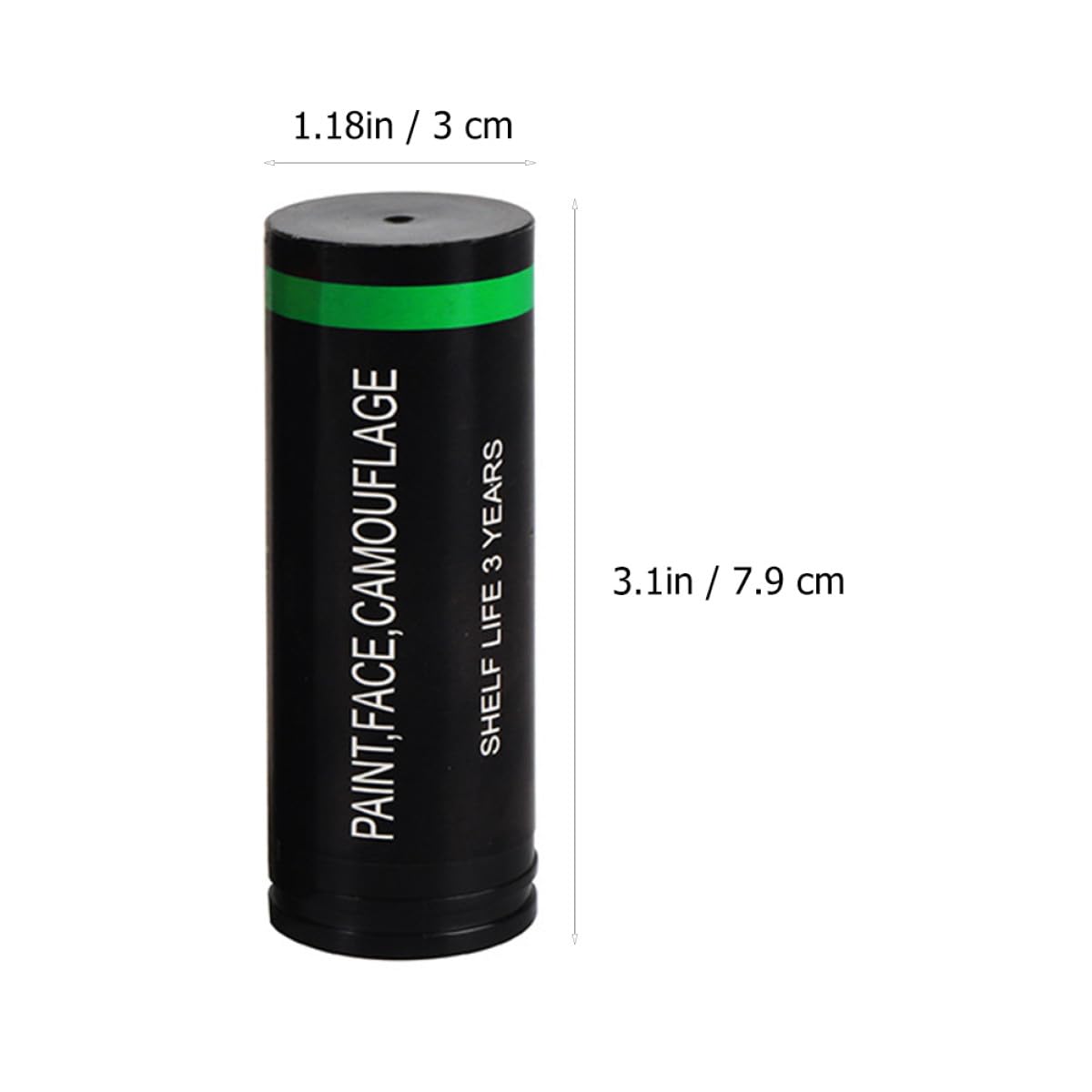 VILLCASE 2 Set di Kit di Pittura per Il Viso Mimetico Bastoncini di Crema Mimetica per attività Allaperto Cosplay Arte 3 Pezzi*2