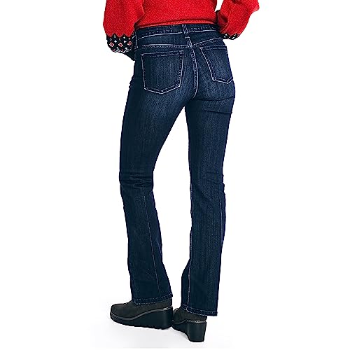 Nautica Women's Jeans Co. Sustainably Crafted True Flex Mid-Rise Bootcut Denim2