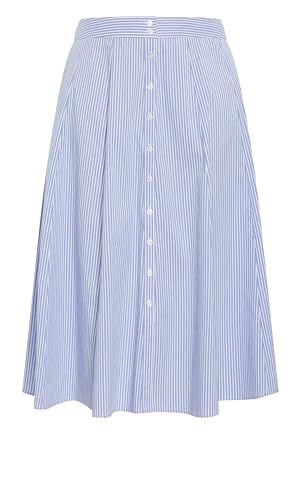 City Chic Women's Plus Size Skirt - Button-Front4