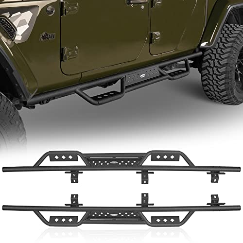Estribos laterales gladiator para Jeep 2020-2026 pack miniatura 1
