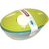 Life Story To-Go Salad Bowl Container w/Bowl, Dressing Cup, Lid, & Fork, 2 Pack