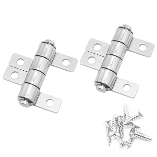 ITROLLE 2PCS 360 Degree Torque Hinges Torque Friction Type Positioning Hinges Iron Torque Type Friction Positioning Hinge